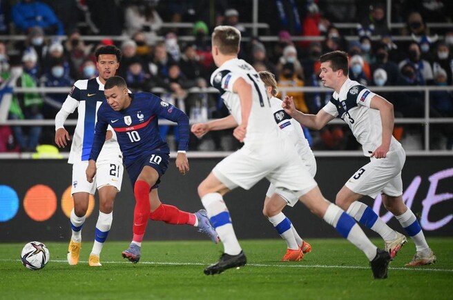 ไฮไลท์ดูบอลรวยxฟุตบอลโลก 2022 ฟินแลนด์ 0-2 ฝรั่งเศส