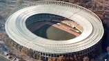 Das Ernst-Happel-Stadion, wo Porto 1987 den Europapokal gewann