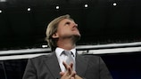 Madrid coach Bernd Schuster looks on against Bremen