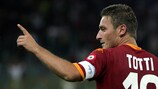 Francesco Totti was on song in Roma's first Group F match