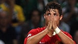Cristiano Ronaldo was touched by Sporting fans' applause