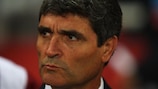 Sevilla coach Juande Ramos will look for three points against Slavia