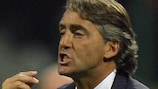 Inter coach Roberto Mancini