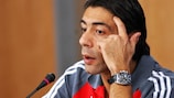 Rui Costa meets the press on Tuesday