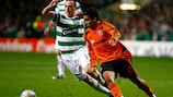 Jadson (right) in action against Celtic