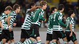 O Sporting espera ter motivos para festejar na Taça UEFA