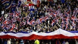 Fans at Ibrox will remember the last game against Panathinaikos