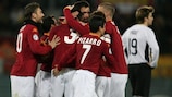 So wie nach Mancinis Tor im Gruppenspiel am 12. Dezember 2007 will die Roma auch im Viertelfinale wieder jubeln