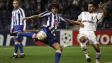 Porto in action in the 2007/08 UEFA Champions League