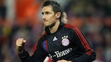 Miroslav Klose marcou pelo Bayern