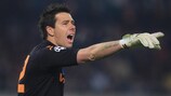 Roma goalkeeper Doni