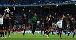 Roma celebrate victory in Madrid
