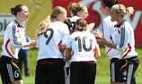 Die deutsche U19-Frauenfußball-Nationalmannschaft qualifizierte sich souverän für die EM-Endrunde in Frankreich