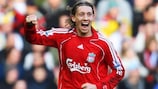 Lucas Leiva is hoping to be celebrating again in the semi-finals