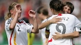 Kerstin Stegemann, Birgit Prinz and Ariane Higst have all scored for Germany against Iceland