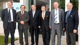 Michel Platini, président de l'UEFA, a participé à cette réunion à Vienne