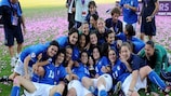 Italy celebrate their 2008 triumph