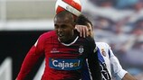 Florent Sinama Pongolle (left) impressed in his two years at Recreativo