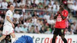 Moussa Sow's goal could prove to be crucial for Rennes