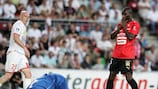 O golo de Moussa Sow pode ser decisivo para o Rennes