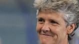 Pia Sundhage won 2008 Olympic gold as a coach but 24 years earlier she took European honours as a Sweden player