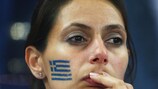 Greece fans were left disappointed against Serbia