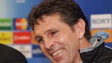 Claude Puel, entraîneur de l'Olympique Lyonnais