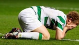 Barry Robson shows his dejection after the final whistle