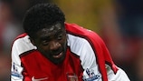 Kolo Touré's face says it all after Arsenal's defeat by Hull