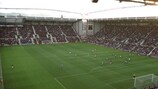 Scotland have moved from their usual Perth base to Heart of Midlothian FC's Tynecastle stadium
