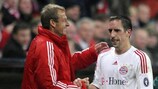 Franck Ribéry e Jurgen Klinsmann (Bayern Monaco)