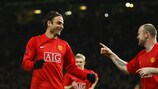 Dimitar Berbatov et Wayne Rooney (Manchester United FC)
