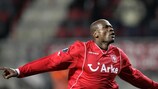 Blaise Nkufo's goals earned Twente a shock win in Istanbul