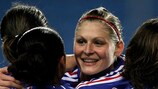 Corinne Franco was on target for Lyon