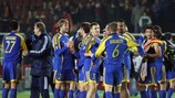 Metalist celebrate victory in Istanbul
