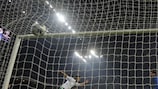 José Sarriegi turns away after scoring Panathinaikos's winner
