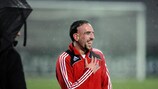 Franck Ribéry vom FC Bayern München freut sich auf den Auftritt in seinem Heimatland