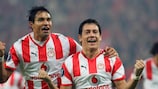 Olympiacos's Luciano Galletti was on target in the group stage