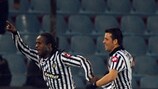 A Udinese festeja um golo marcado na Serie A