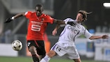 Stéphane M'Bia (left) spent nearly five years at Rennes
