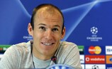 Arjen Robben is looking forward to the challenge of Liverpool