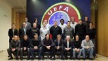 CDES seminar delegates at UEFA headquarters in Nyon