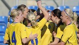 A Suécia viu-se desde cedo em desvantagem frente ao Brasil