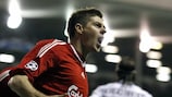 Steven Gerrard (Liverpool FC) zeigte wieder einmal eine perfekte Leistung