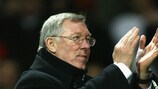 Sir Alex Ferguson, l'entraîneur de Manchester United
