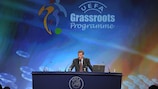 UEFA technical director Andy Roxburgh laid out a vision for the future of grassroots football