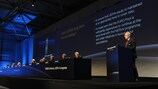Делегаты XXXIII Очередного Конгресса УЕФА ознакомились с ходом программы HatTrick