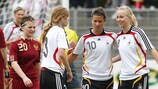 Dzsenifer Marozsan (Deutschland) steuerte gegen Russland drei Treffer bei