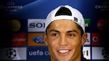 Cristiano Ronaldo was in confident mood on the eve of Porto's visit