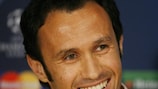 Ricardo Carvalho was in relaxed mood on the eve of the game